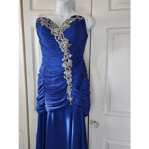 Royal Blue Formal Dress - Picture 3 of 8